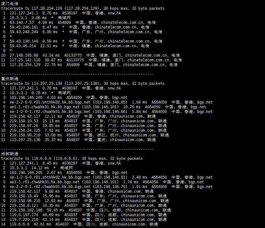 快云科技香港VPS沙田机房测评-CN2线路/Windows支持