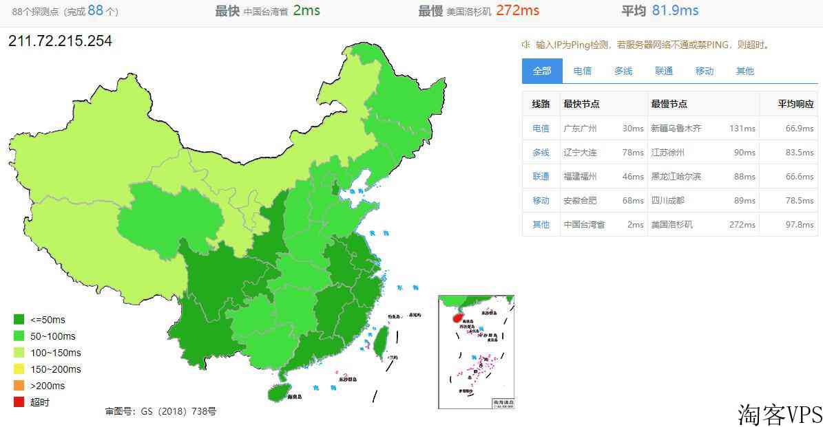 Serverfield：中华电信台湾VPS测评-三网直连原生IP