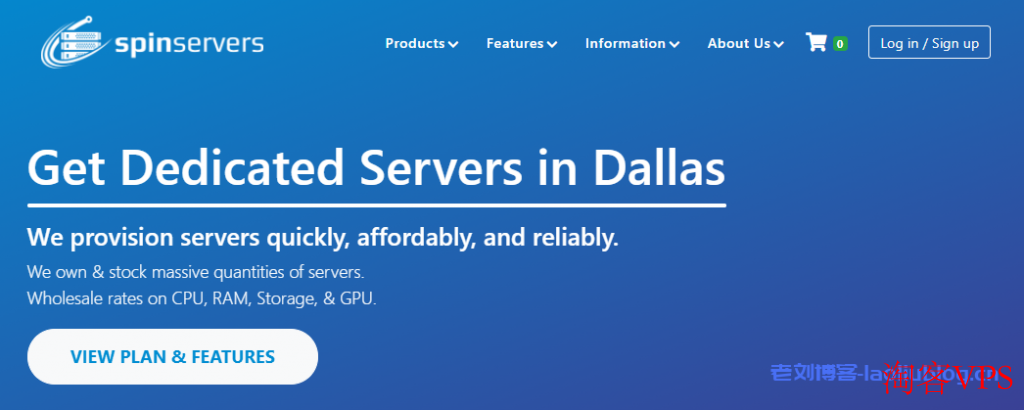 SpinServers美国VPS五折$6/月-双核/2GB/40G SSD/4TB@1Gbps/圣何塞&达拉斯机房 SpinServers美国VPS主机优惠